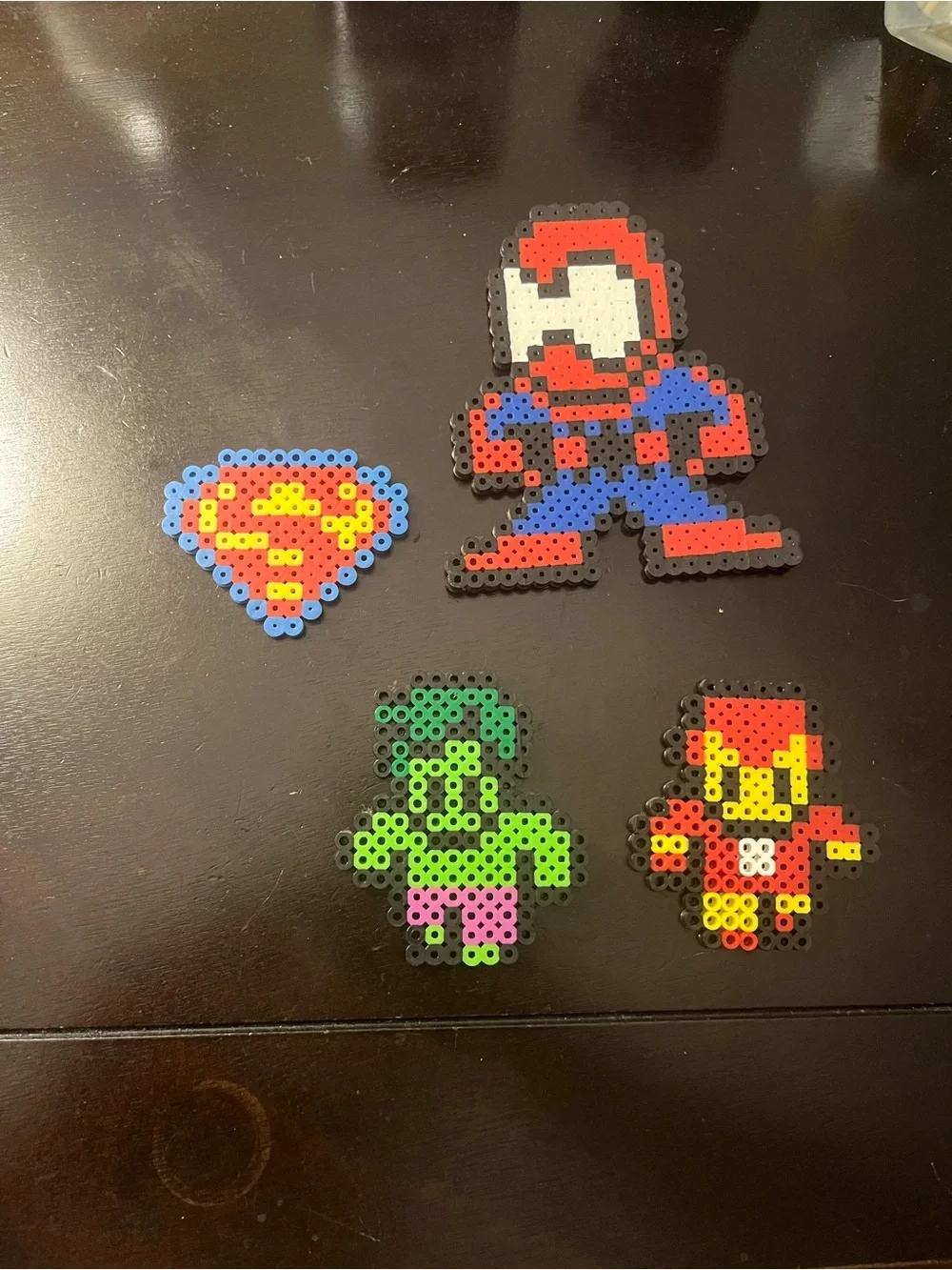 Perler Bead Superhero & Cartoon Characters Collection